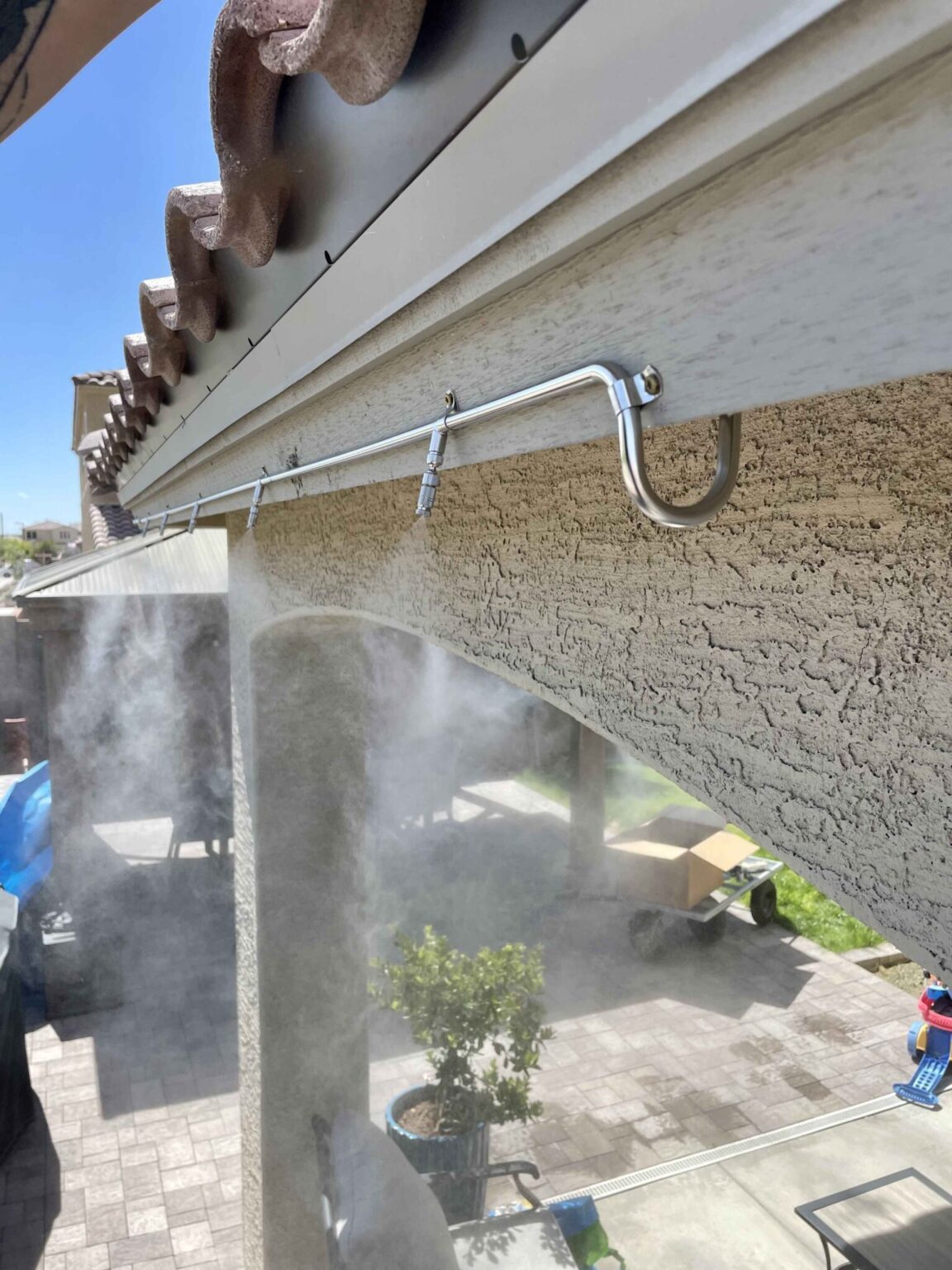 Home Residential Outdoor Patio Misting System